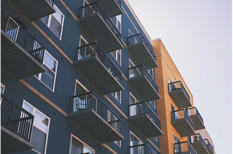 apartments-architecture-balcony-blue